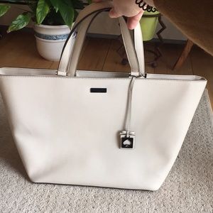 Kate Spade Newbury Lane Cream Tote Bag